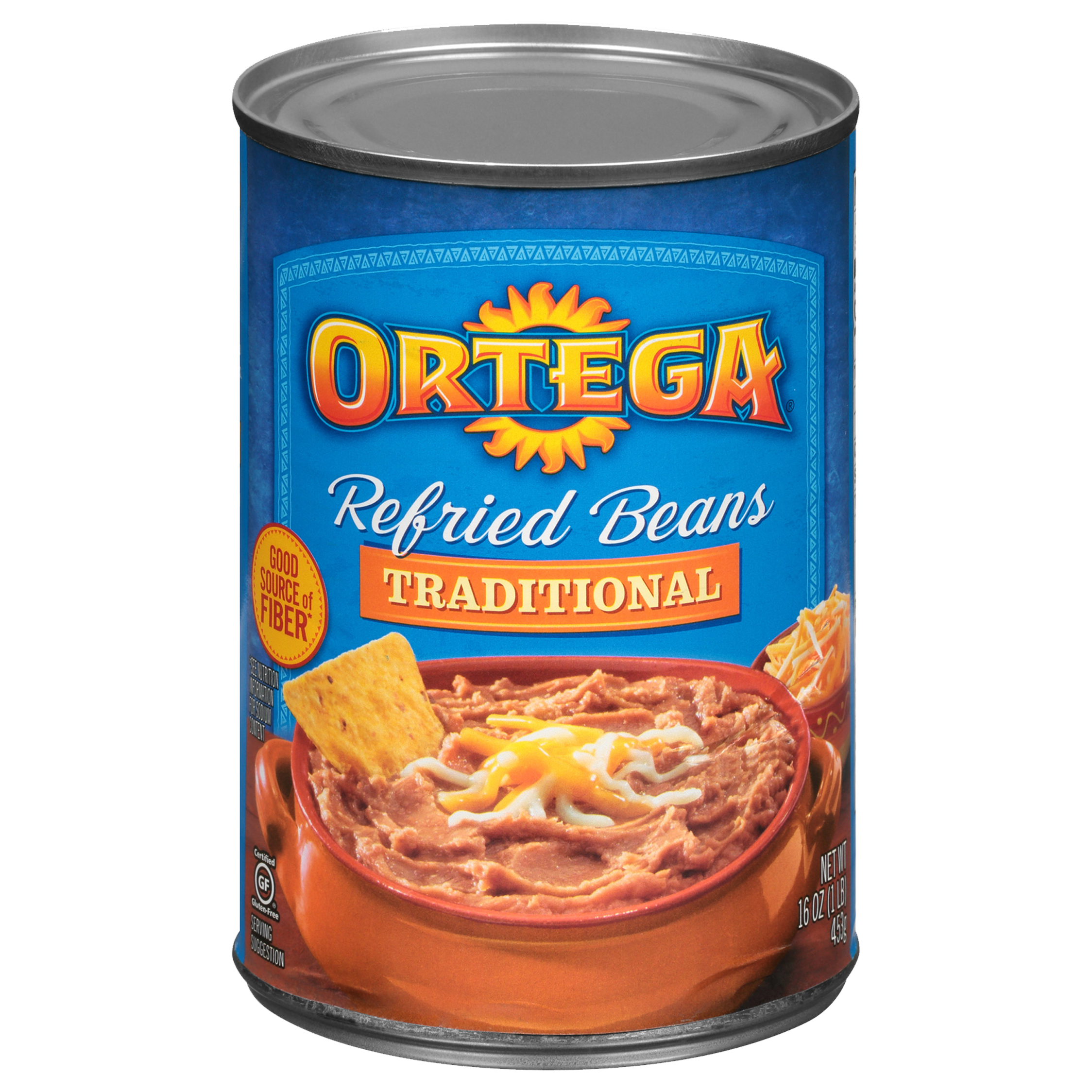 Ortega Traditional Refried Beans 454g(BBD: 06/04/2025)