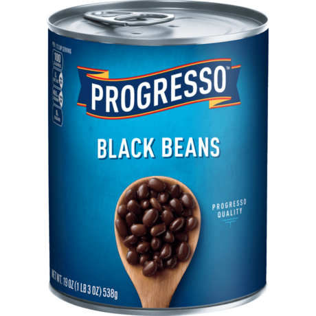 Progresso Black Beans 538g (BBD July 2025) (Dented Tin)