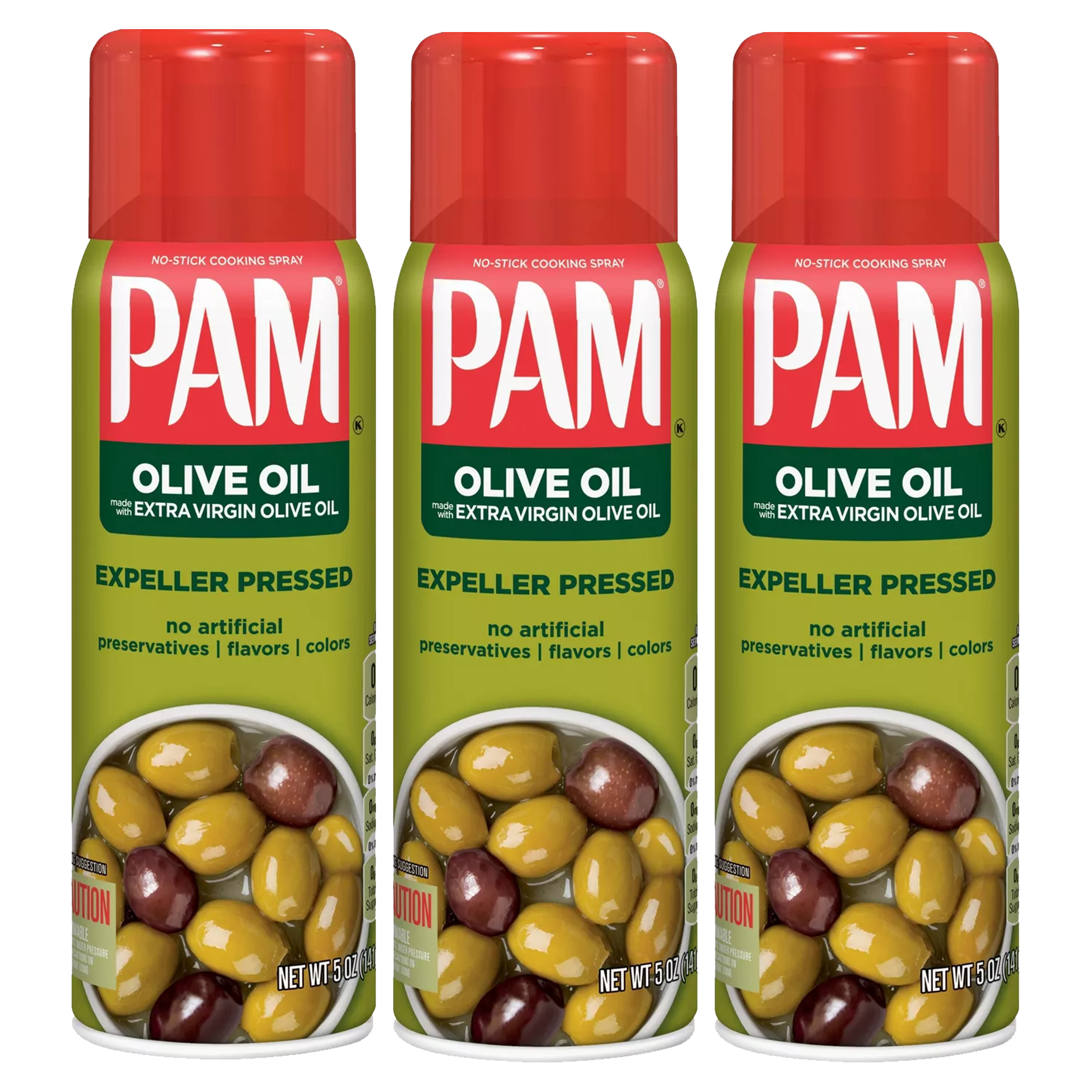 Pam Olive Oil No-Stick Cooking Extra Virgin Oil Spray 141g (Best Before : 17 June 2026)
