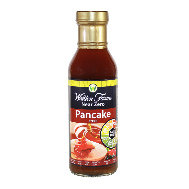 Walden Farms Gluten Free Vegan Pancake Syrup with Near Zero Fats, Sugar, & Calories
