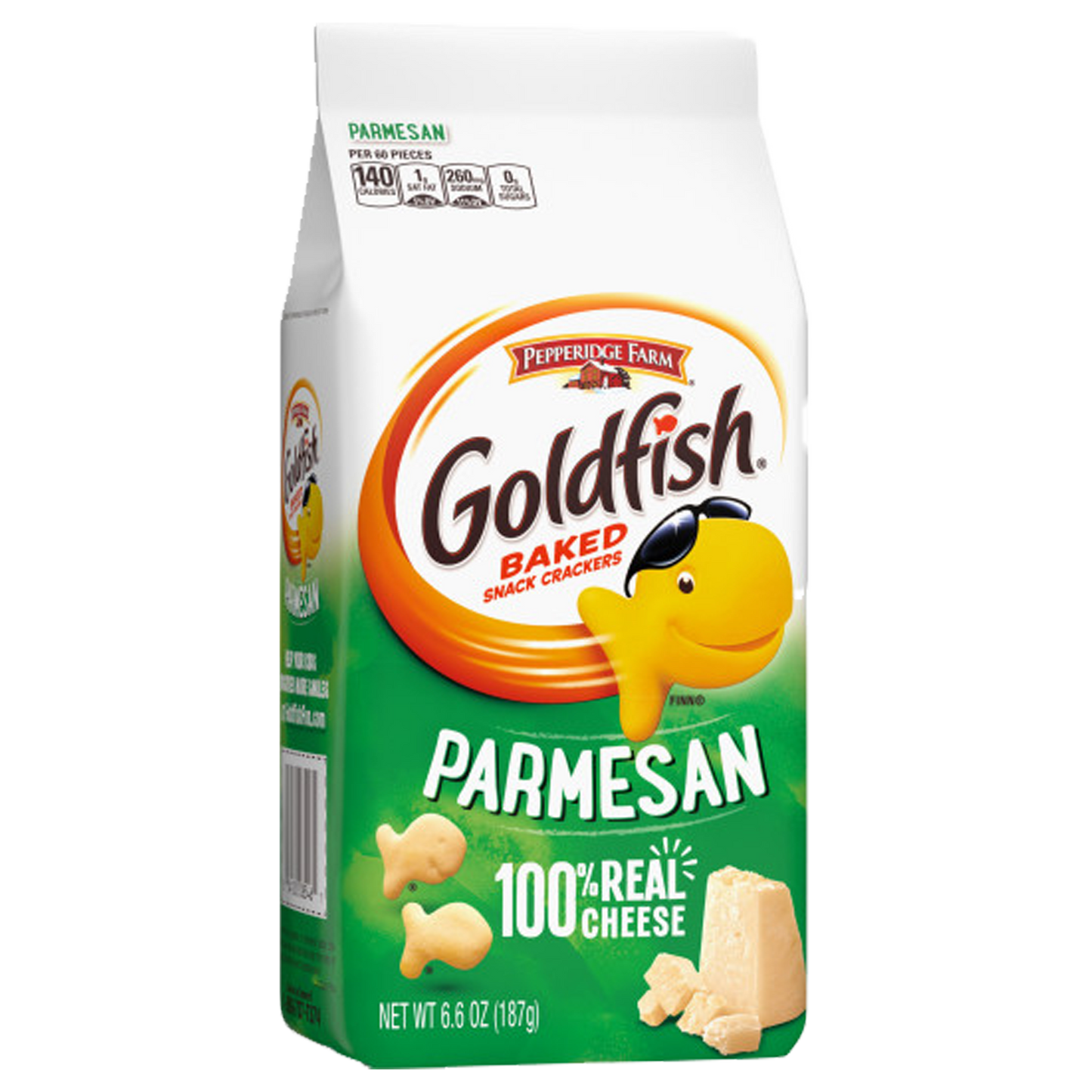 Pepperidge Farm Goldfish Parmesan Baked Snack Crackers 187g (BBD 17/JUNE 2025)