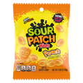 Sour Patch Kids Peach Soft & Chewy Candy Bag 102g (BBD 05/2025)