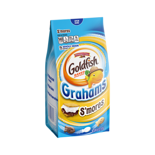 Pepperidge Farm Goldfish S'mores Baked Grahams Snacks 187g(Best Before Date 20/11/2025)