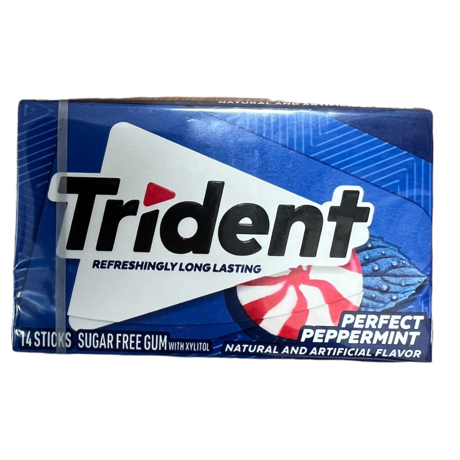 Trident Perfect Peppermint Sugar Free Gum (12 x 14 Sticks) (Best Before : 12 May 2026)