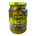 Mt. Olive Munchies Bread & Butter Made with Sea Salt 473ml (Best Before : March 2025)
