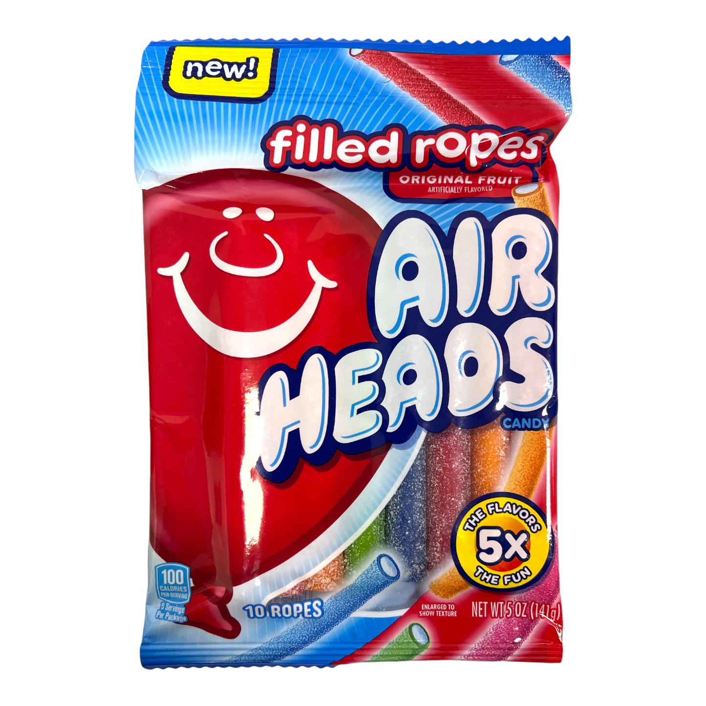 Airheads Original Fruit Filled Ropes Candy 141g