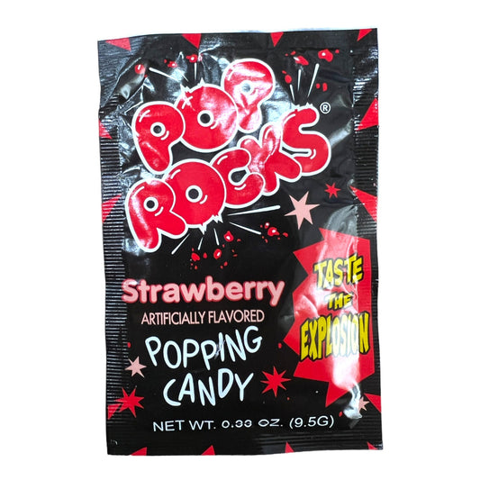 Pop Rocks Strawberry Popping Candy 9.5g