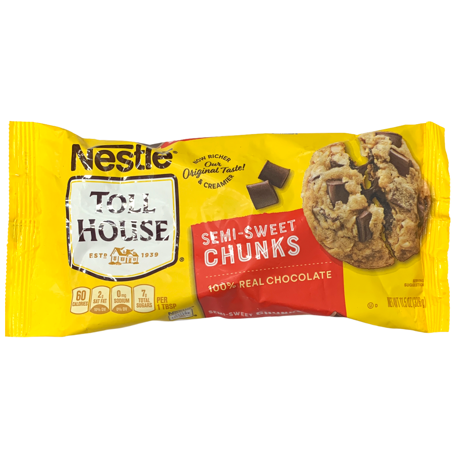 Nestle Toll House Semi Sweet Chunk 326g (BBD : May 2025)