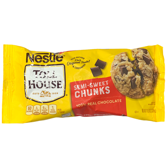 Nestle Toll House Semi Sweet Chunk 326g (BBD : May 2025)