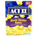 Act II Movie Theater Butter Microwave Popcorn 468g sold by American Grocer in the UK