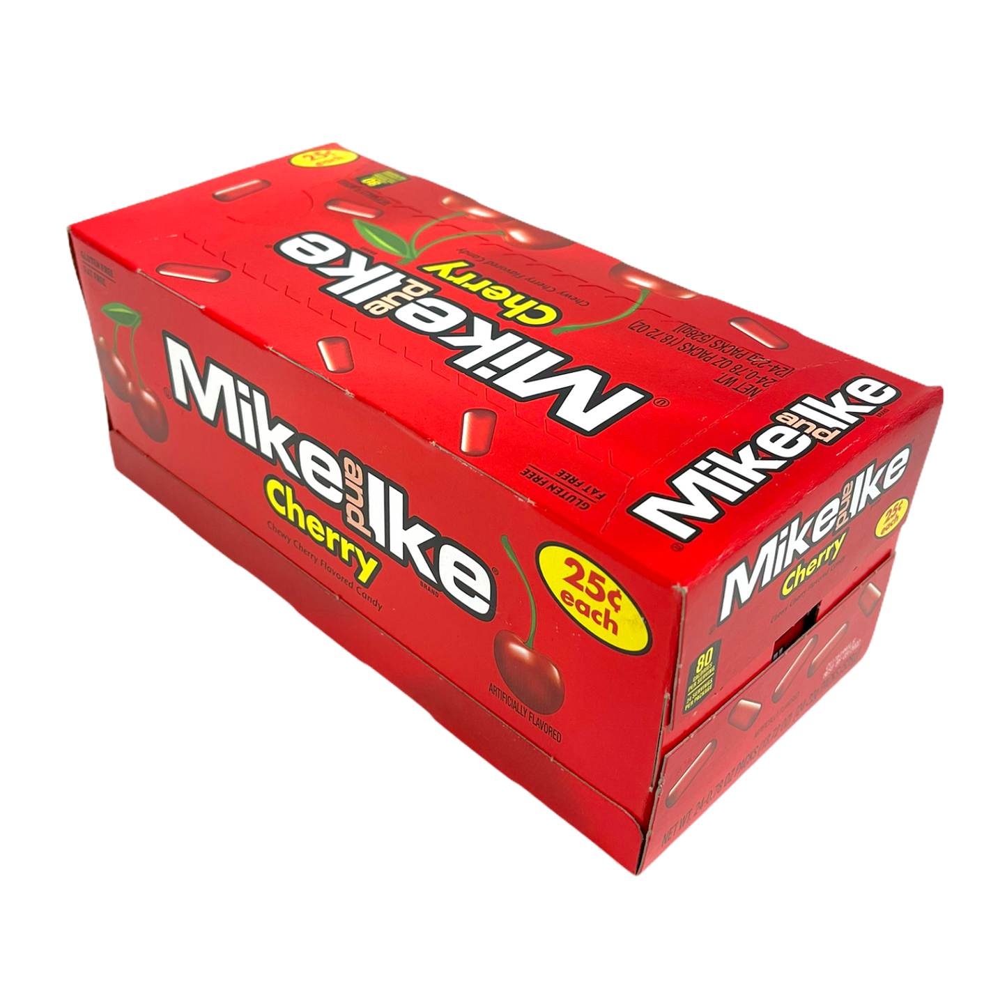 Mike and Ike Cherry Chewy Candy 24 x 22g (BBD 08/2025)