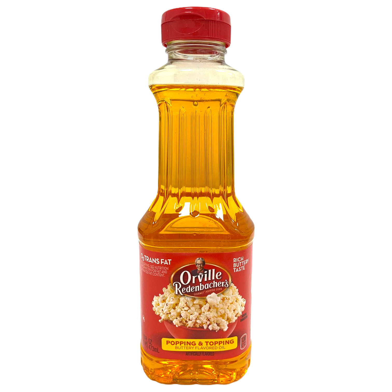 Orville Redenbacher's Popping & Topping Buttery Flavoured Oil 473ml