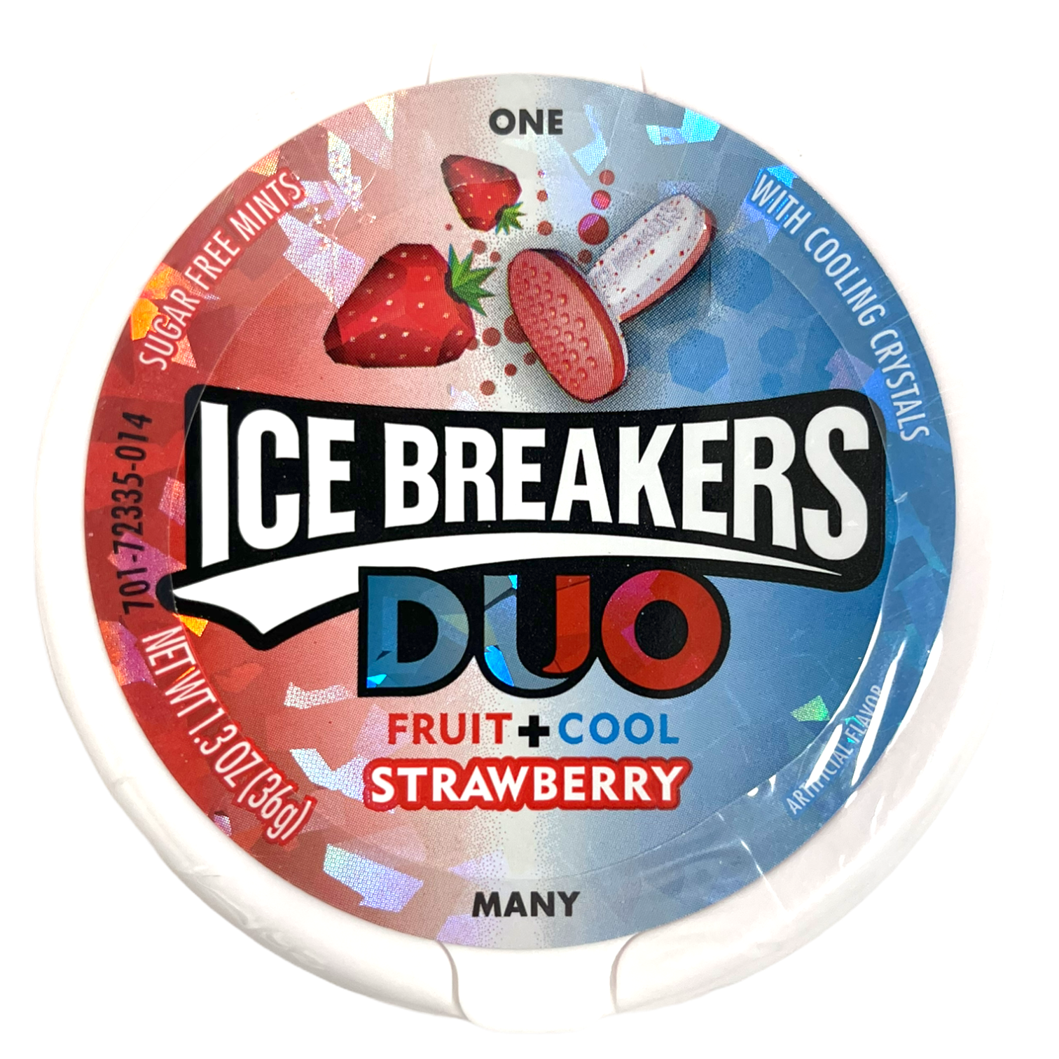 Ice Breakers Duo Strawberry Sugar Free Mints 36g (Pack of 8)