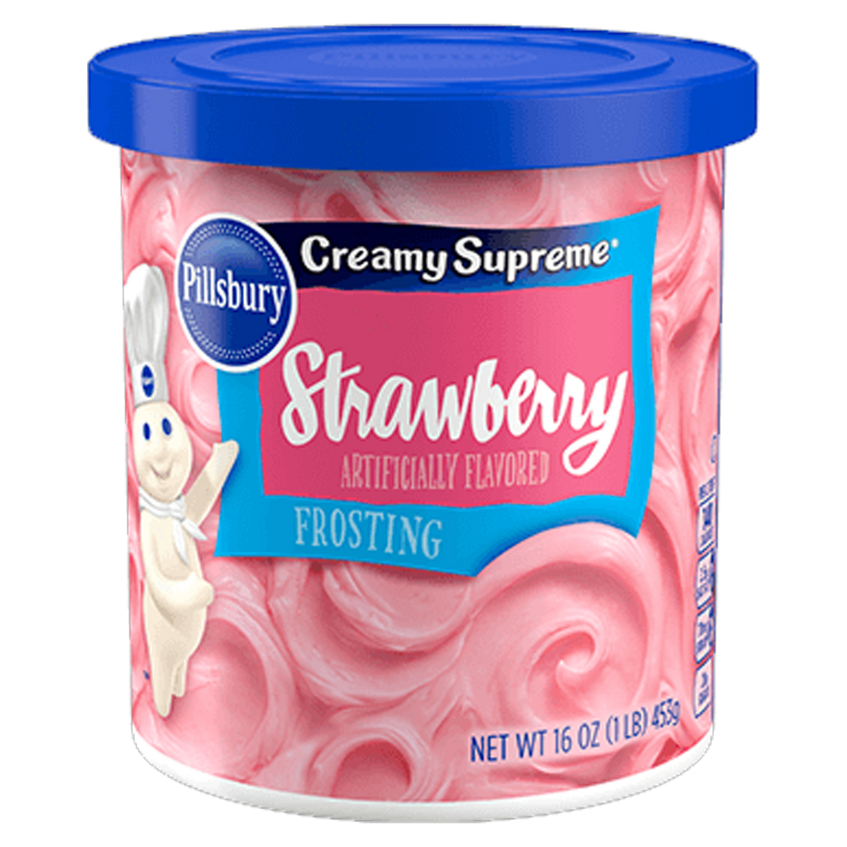 Pillsbury Creamy Supreme Strawberry Frosting 453g(Best Before Date May 2026)