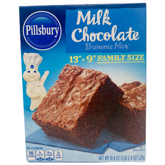 Pillsbury Milk Chocolate Brownie Mix 521g (Best Before Date 09/25)