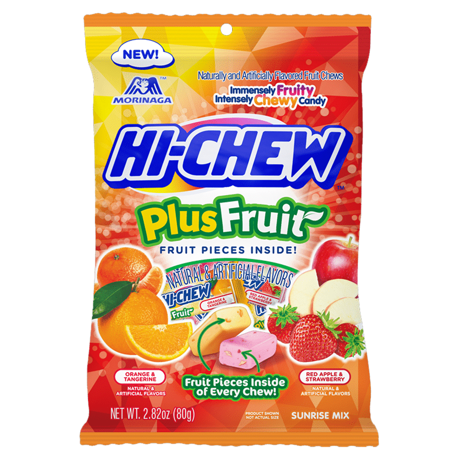 Hi-Chew Plus Fruit Mix 80g (Best Before : 04 May 2026)