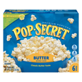 Pop Secret Butter Microwave Popcorn 544g-(6 x 90g)(BBD NOV 2026)