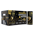 RainForest Artesian Sparkling Water from Costa Rica, Can 355ml (Pack of 12)