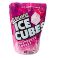 Ice Breaker Ice Cubes Bottle Raspberry Sorbet Sugar Free Gum 40 Pcs