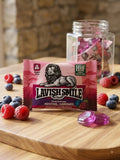 LAVISH SMILE Fresh & Strong MENTHOL - LOZENGES Raspberry and Blueberry