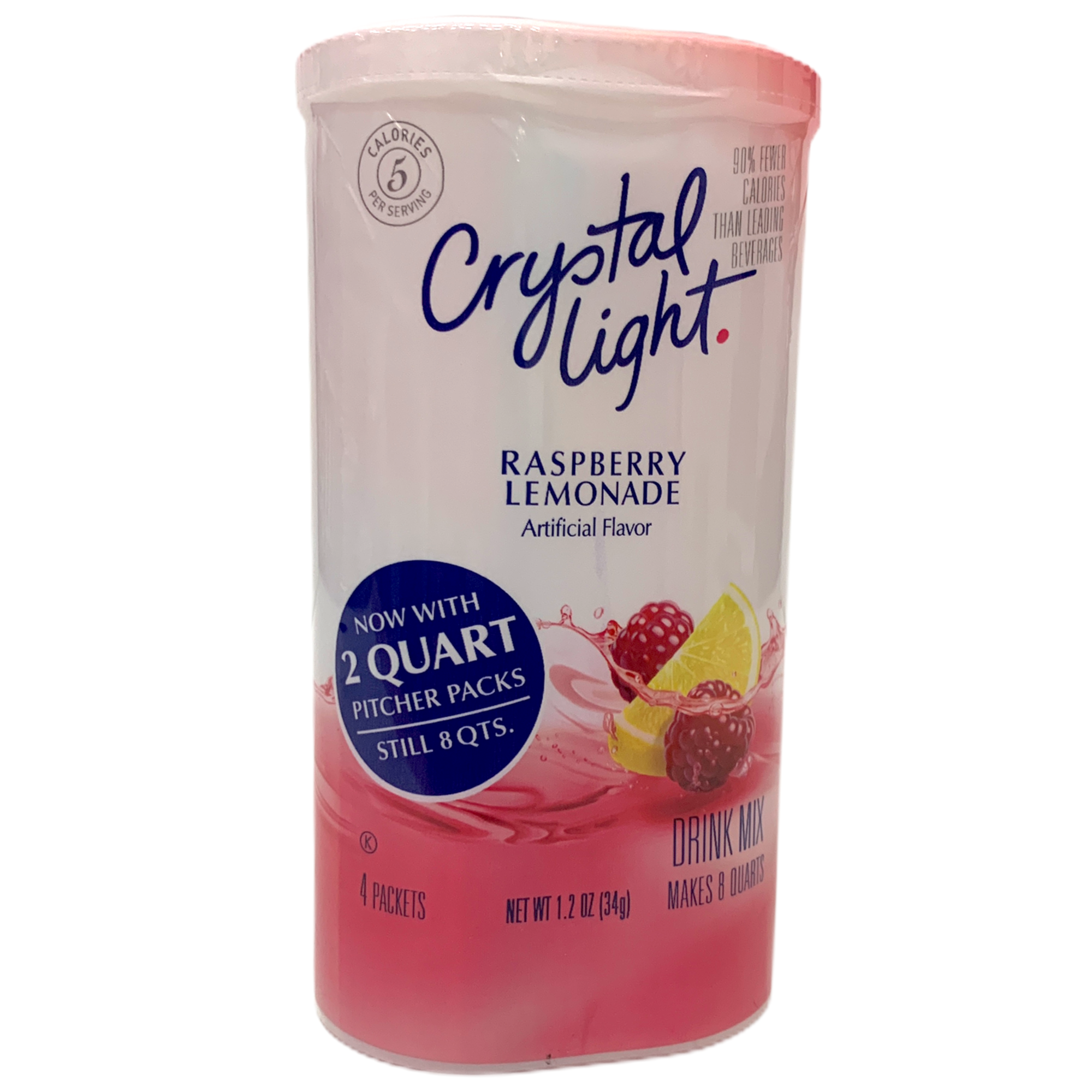 Crystal Light Raspberry Lemonade Drink Mix 34g sold by American grocer Uk
