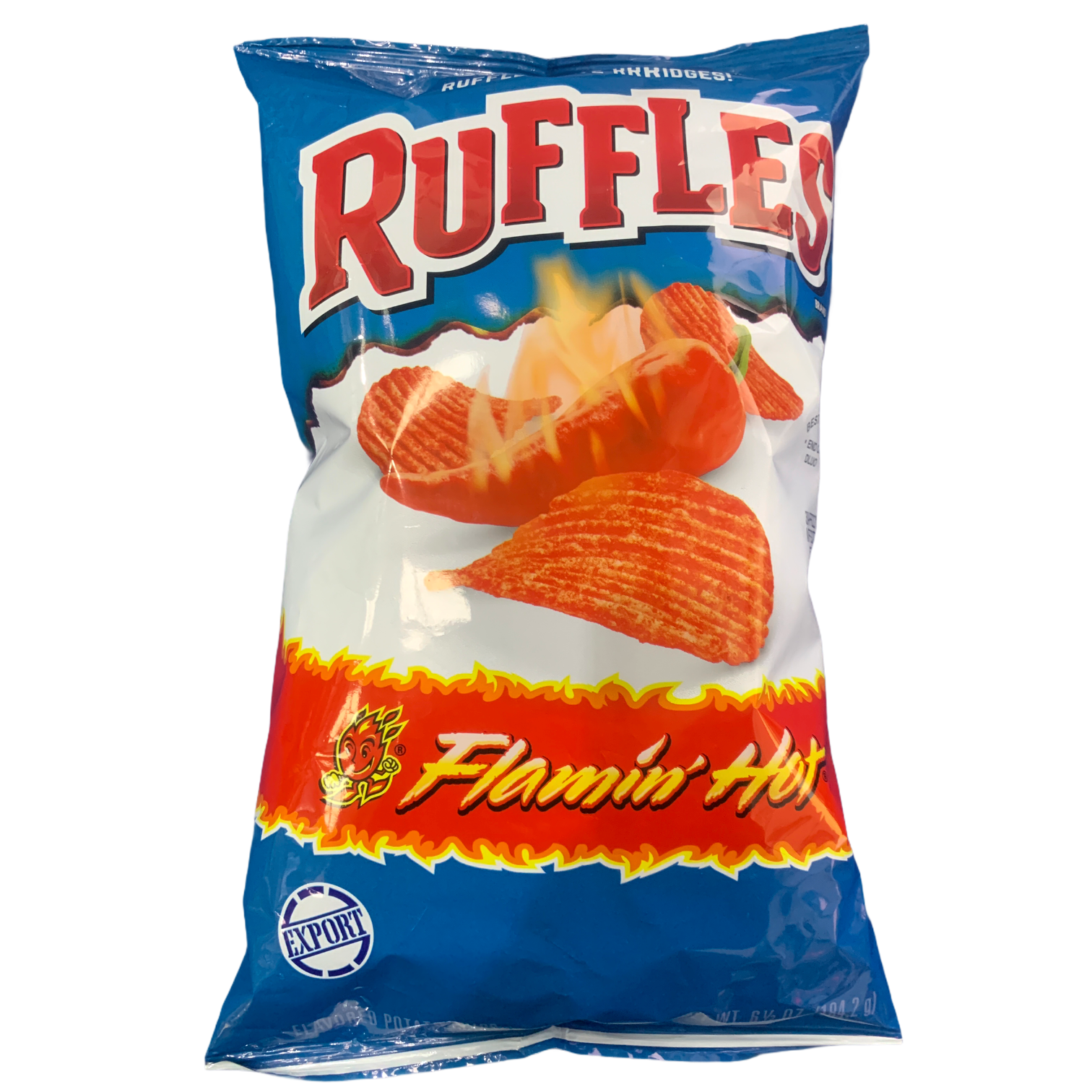 Ruffles Flamin' Hot Potato Chips 184.2g