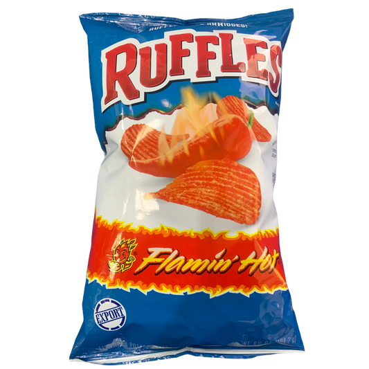 Ruffles Flamin' Hot Potato Chips 184.2g