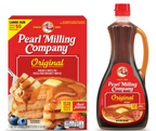 Pearl Milling Company Original Pancake & Waffle Mix 907g + Original Syrup 710ml Combo Pack