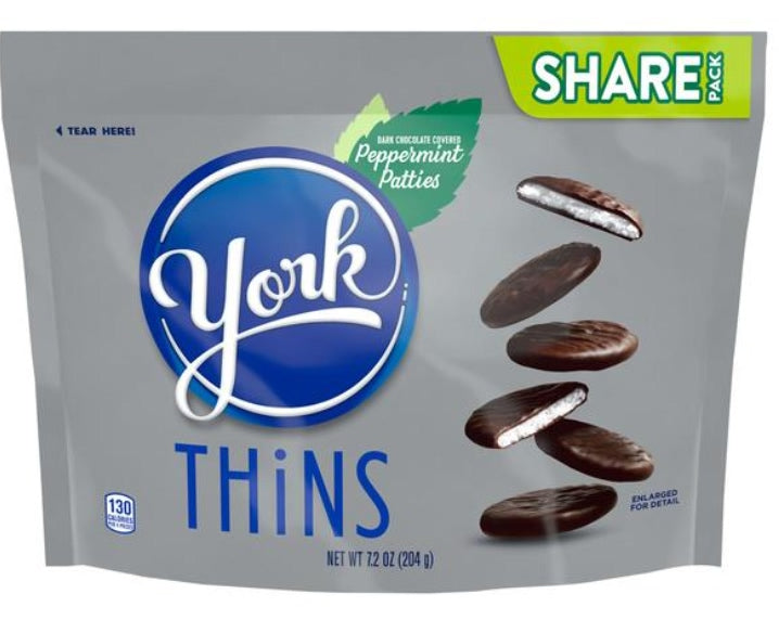 York Thins 204g (best before 10/12/2025)