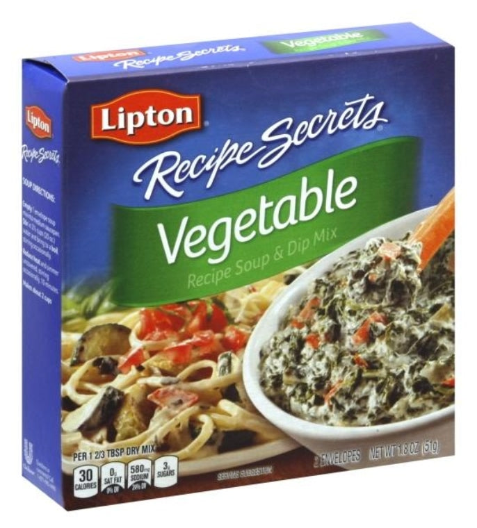 Lipton Vegetable Soup & Dip Mix 51g (Best Before 06/2026)