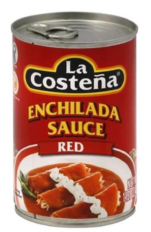 La Costena Red Enchilada Sauce Tin  419g Dented Tin