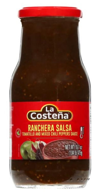 La Costena Ranchera Salsa Bottle 473g (Best Before March 2026)