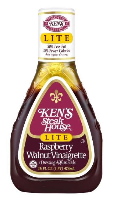Ken's Steak House Lite Raspberry Walnut Vinaigrette Dressing  473ml(BBD 05/DEC/2025)