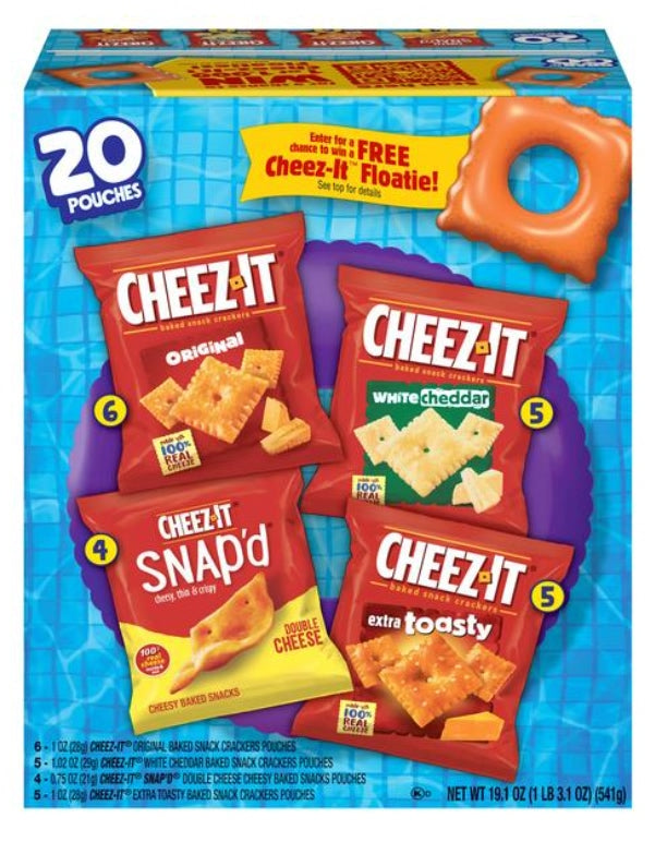 Cheez-It Baked Snack Crackers | Choose Your Flavour & Size