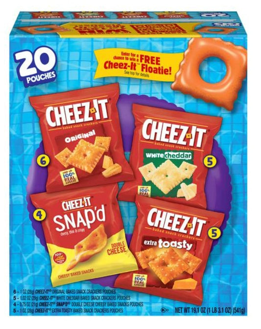 Cheez-It Baked Snack Crackers | Choose Your Flavour & Size