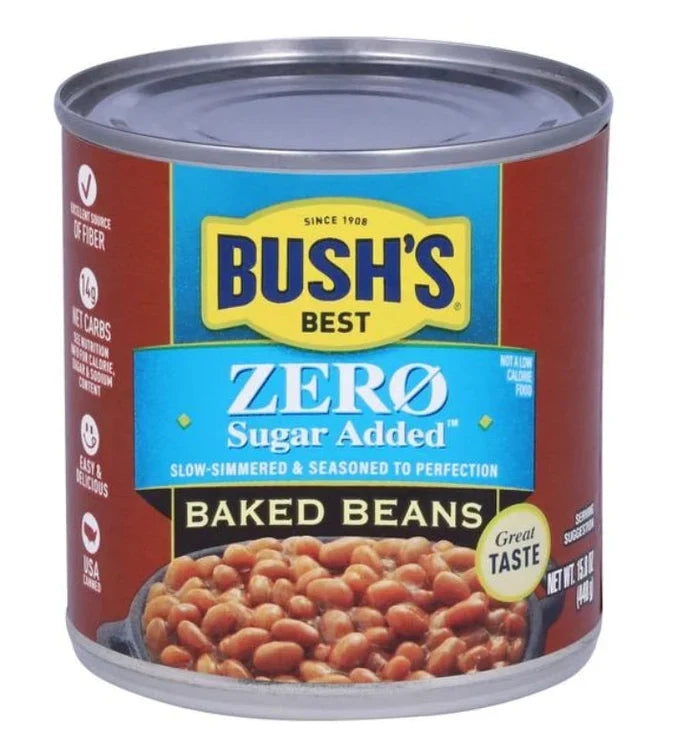 Bush's Zero Sugar Baked Beans 447g