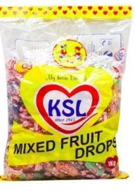 KSL Mixed Fruit Drops 1kg