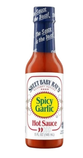 Sweet Baby Ray's Spicy Garlic Hot Sauce 148ml (Best Before Date January 2026)
