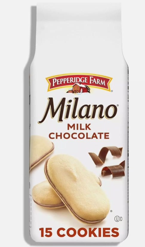Pepperidge Farm Milano Milk Chocolate Distinctive Cookies 170g (BBD NOV 2026)