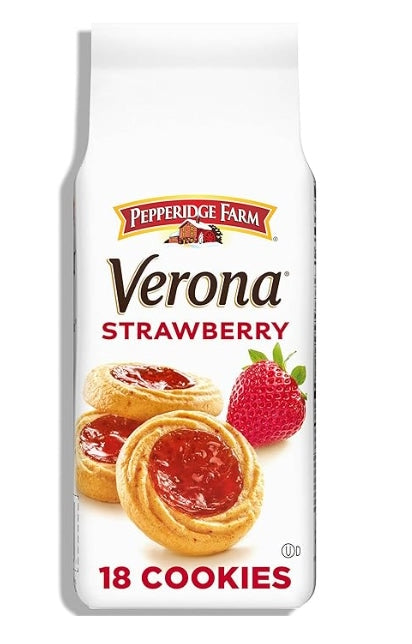 Pepperidge Farm Verona Strawberry Distinctive Cookies 191g (Best Before : 12 May 2026)
