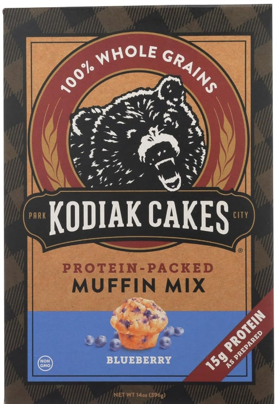 Kodiak Protein-Packed Blueberry Muffin Mix 397g