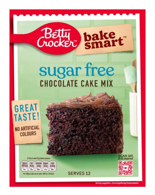 Betty Crocker (EU) Sugar Free Chocolate Cake Mix 350g