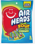 Airheads Mini Bars Bag Assorted Sours 85g (Best Before : Feb 2026)