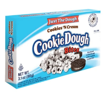 Just the Dough Cookie Dough Bites Cookies & Cream (Best Before 01/2026)
