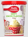 Betty Crocker (EU) Zesty Lemon Flavour Icing 400g (Best Before 06/2026)