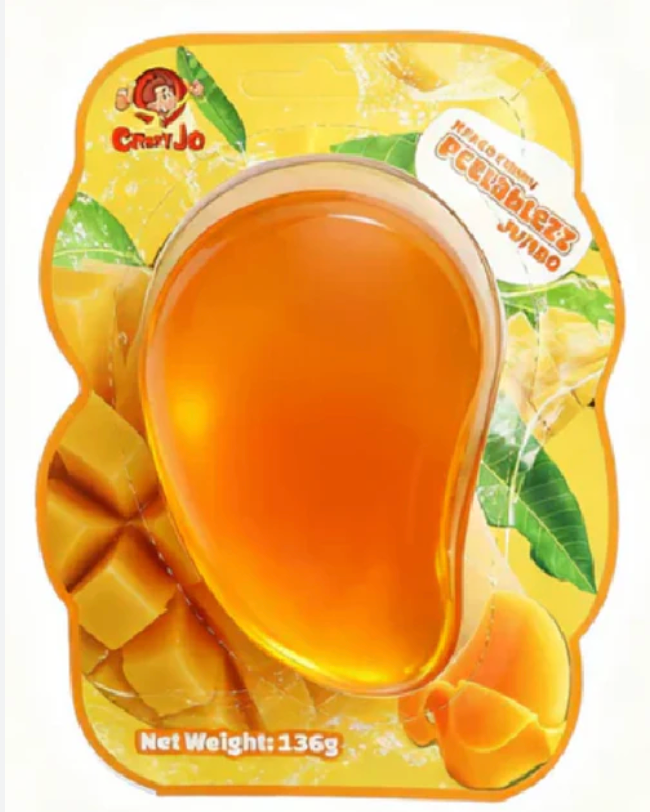 Crazy Jo Gummy Peelablezz Jumbo 136g | Trending Gummy Candy | Choose Your Flavour