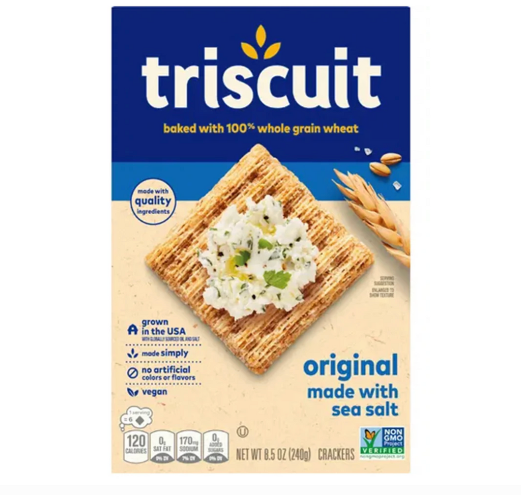 Nabisco Triscuit Original Crackers 240g(BBD 29/09/2026)