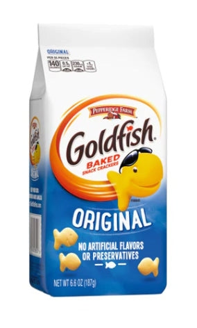 Pepperidge Farm Goldfish Baked Snack Crackers 187g | Choose Your Flavour & Size