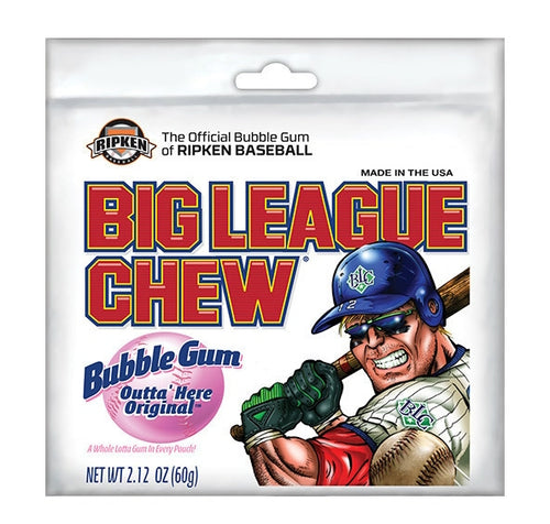 Big League Chew Bubble Gum 60g | Outta Here Original