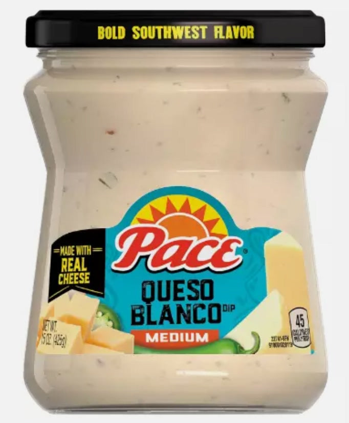 Pace Queso Blanco Medium Dip 425g